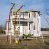 Детский спортивный комплекс для дачи ROMANA Лесная поляна - 3 + гнездо качели R 103.26.05  - миниатюра №1